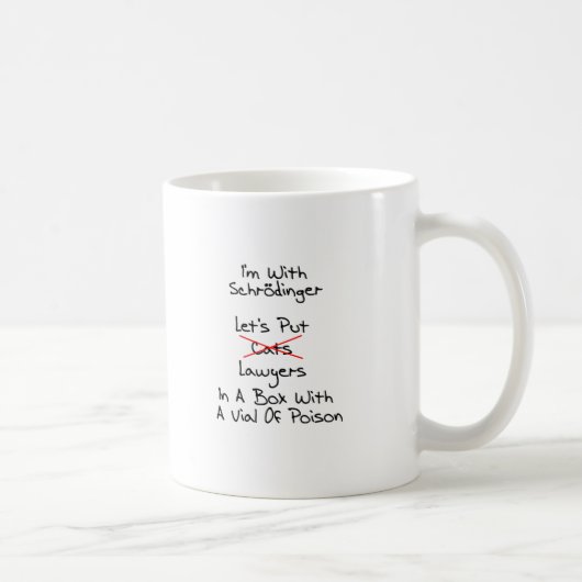 Mug L'avocat de Schrodinger (Droite)