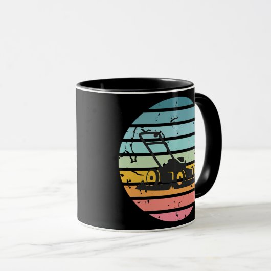 Mug Lawn Mowing Gift  (Devant droit)