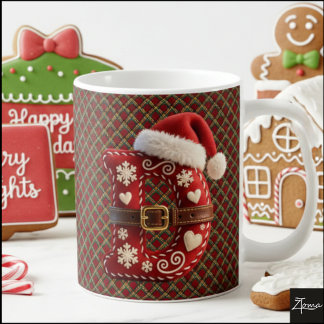 Mug Layered Pastel Gold Trim Letter D