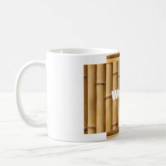 Mug Layers of Bamboo Rhythm in Bamboo Natural Repetiti (Gauche)