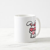 Mug layful Kawaii Rabbit with Bubblegum Bubble (Devant droit)