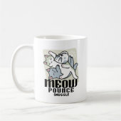 Mug Laze Furr Days - Cute Lazy Cats Design (Gauche)