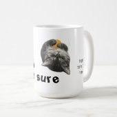 Mug Lazy Cat Funny (Devant droit)