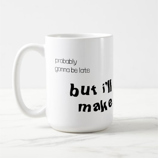 Mug Lazy Cat Funny (Gauche)
