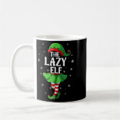 Mug Lazy Elf Christmas Girls Women Elf Squad Xmas Fami (Gauche)
