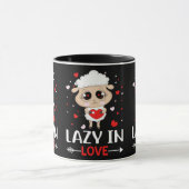 Mug Lazy in Love Sheep pour célibataires de la Saint-V (Centre)