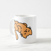 Mug Lazy Orange Cat (Devant gauche)