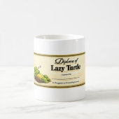 Mug lazy turtle diploma (Centre)