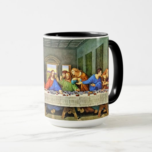 Mug L'Dernier Supper Leonardo Da Vinci (Devant droit)