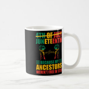 Mug Le 11 juin de l'Amérique est mon Jour de l'Indépen