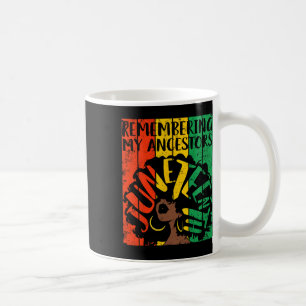Mug Le 11° juin évoque mes ancêtres Liberté noire
