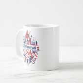 Mug le 250e anniversaire de l'Amérique (Devant gauche)