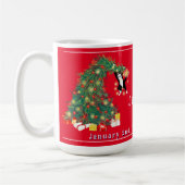 Mug Le 2 janvier, tout sera fini Noël drôle (Gauche)