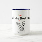 Mug Le 2ème meilleur patron du monde (Centre)
