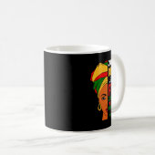 Mug Le 4 juillet ne m'a pas libéré Juneteenth est mon (Devant droit)