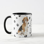 Mug Le 8e jour Dieu créa des Beagles (Gauche)
