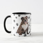 Mug Le 8e jour Dieu créa des Bulldogs (Gauche)