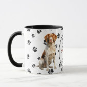 Mug Le 8e jour Dieu créa des chiens bretons (Gauche)