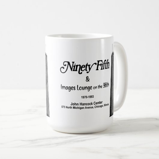 Mug Le 95e dans le John Hancock, Chicago, IL (Devant droit)