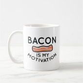 Mug Le bacon est ma motivation (Gauche)