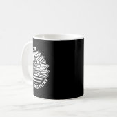 Mug Le Badminton Enthousiast Shuttle Badminton Racket (Devant gauche)
