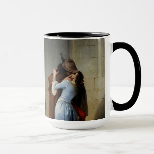 Mug Le baiser/IL Bacio attaque - choisissez le style (Droite)