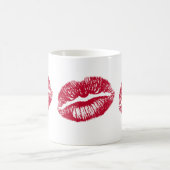 Mug Le Baiser, Lèvres Rouges (Centre)