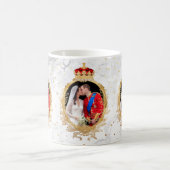 Mug le baiser, will+kate royal mariage+marbre (Centre)