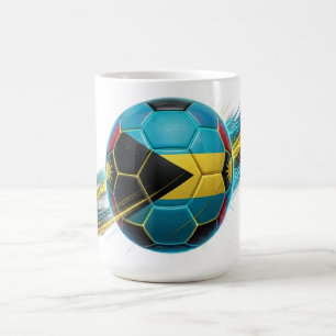 Mug Le Ballon de Football des Bahamas Prêt pour le S