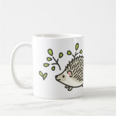 Mug Le ballon rouge du hérisson de bébé (Gauche)