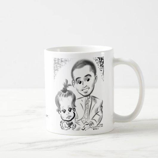 Mug Le baptême de Douglaston Caricatures 2014b (Droite)