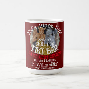 Mug Le bar Tiki Ted's Pinot Noir Satan's Chili Dog
