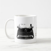 Mug Le bardeau, SE FANENT DEDANS, manuscrit (Gauche)