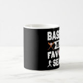 Mug Le baseball est ma saison préférée, drôle de baseb (Centre)