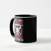 Mug Le baseball est plutôt bien (Devant gauche)