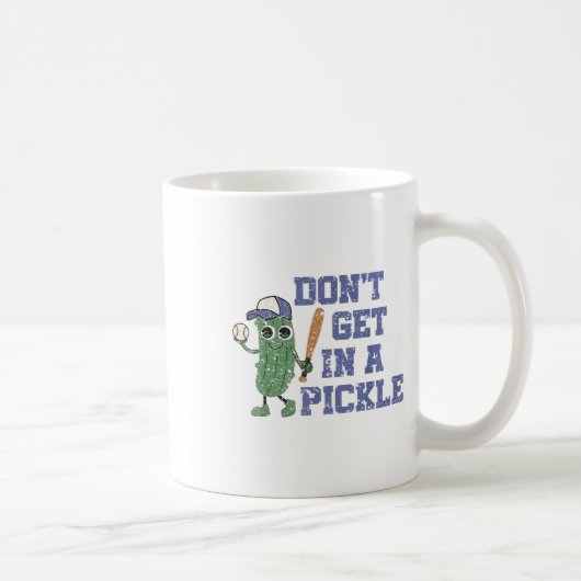 Mug Le Baseball Ne Se Trouve Pas Dans Une Bouche (Droite)