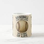 Mug Le baseball, un mode de vie ! (Centre)
