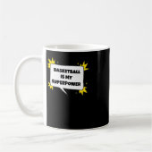 Mug Le basket-ball est ma superpuissance (Gauche)
