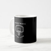 Mug Le basket-ball est mon sport (Devant gauche)