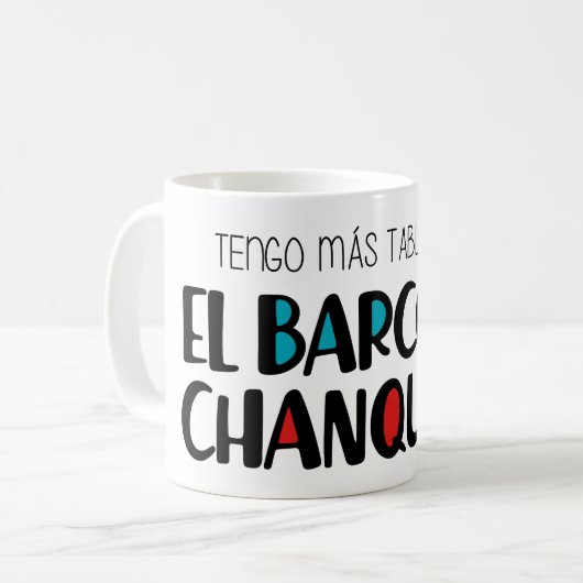 Mug Le bateau de Chanquete (Devant gauche)