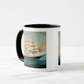 Mug Le bateau Fleetwing, baie de Hong Kong (Devant gauche)