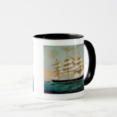 Mug Le bateau Fleetwing, baie de Hong Kong (Devant droit)