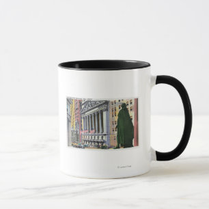 Mug Le bâtiment de Bourse de New York