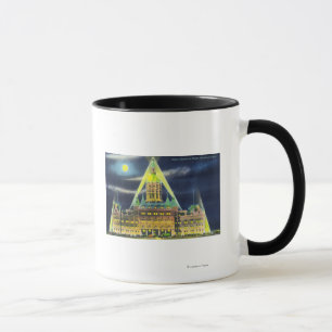 Mug Le bâtiment de capitol d'état la nuit