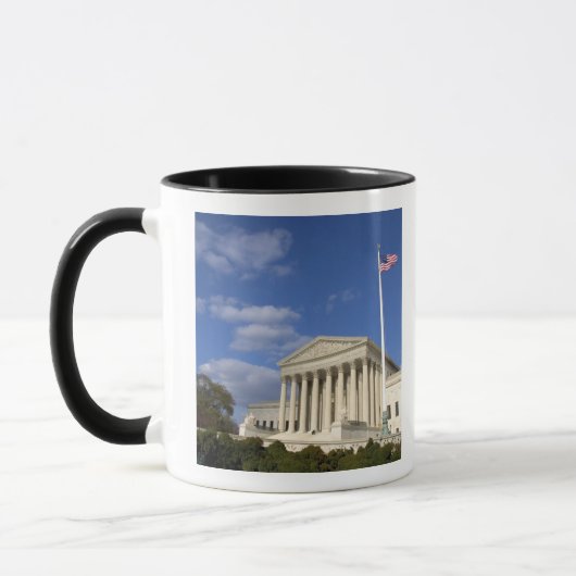 Mug Le bâtiment de la Cour suprême des États-Unis à (Gauche)