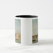 Mug Le bâtiment du pont de Westminster avec un imagina (Centre)