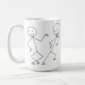 Mug Le bâton figure la danse (Gauche)