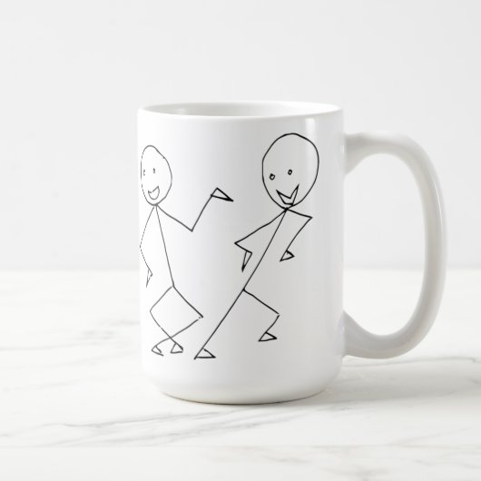 Mug Le bâton figure la danse (Droite)