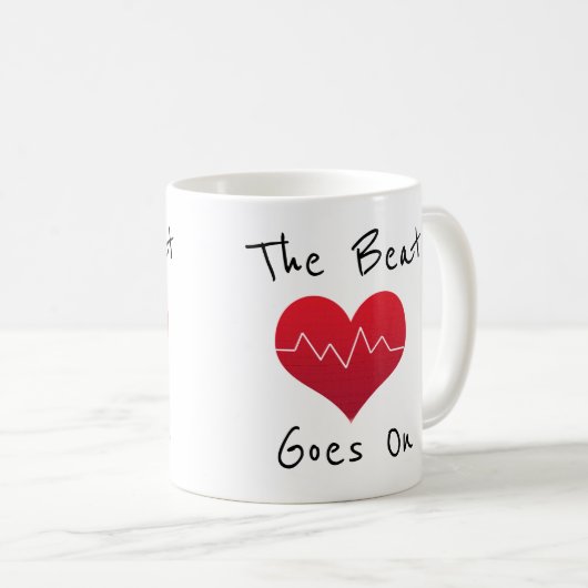 Mug Le battement continue (Devant droit)