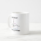 Mug Le battement de coeur est mon mode de (Devant gauche)